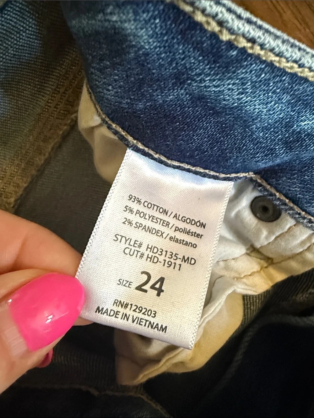 Hidden Split-Hem Flare Jeans, size 24